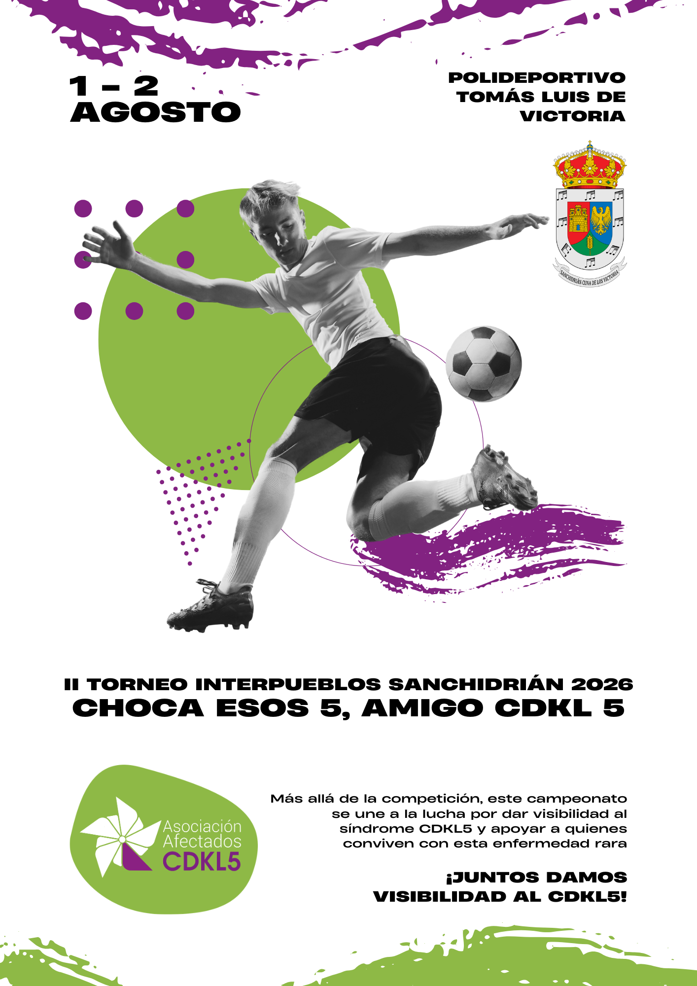 Cartel oficial II Torneo Interpueblos Sanchidrián 2026
